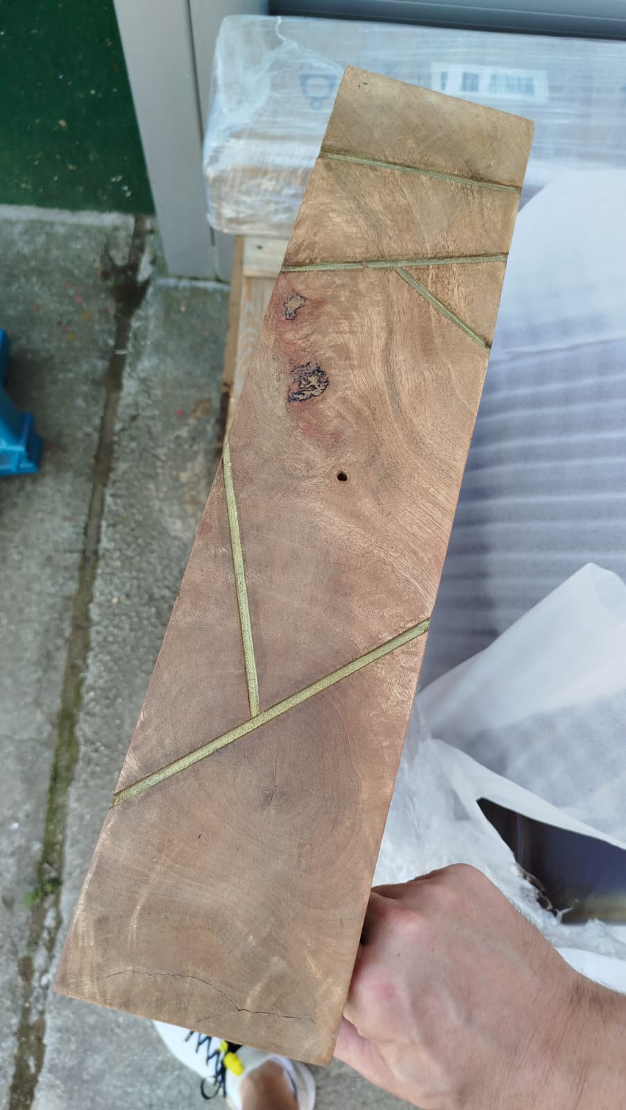 Birou de scris cu sertare, 100 x 55 x 75 cm, lemn masiv mango