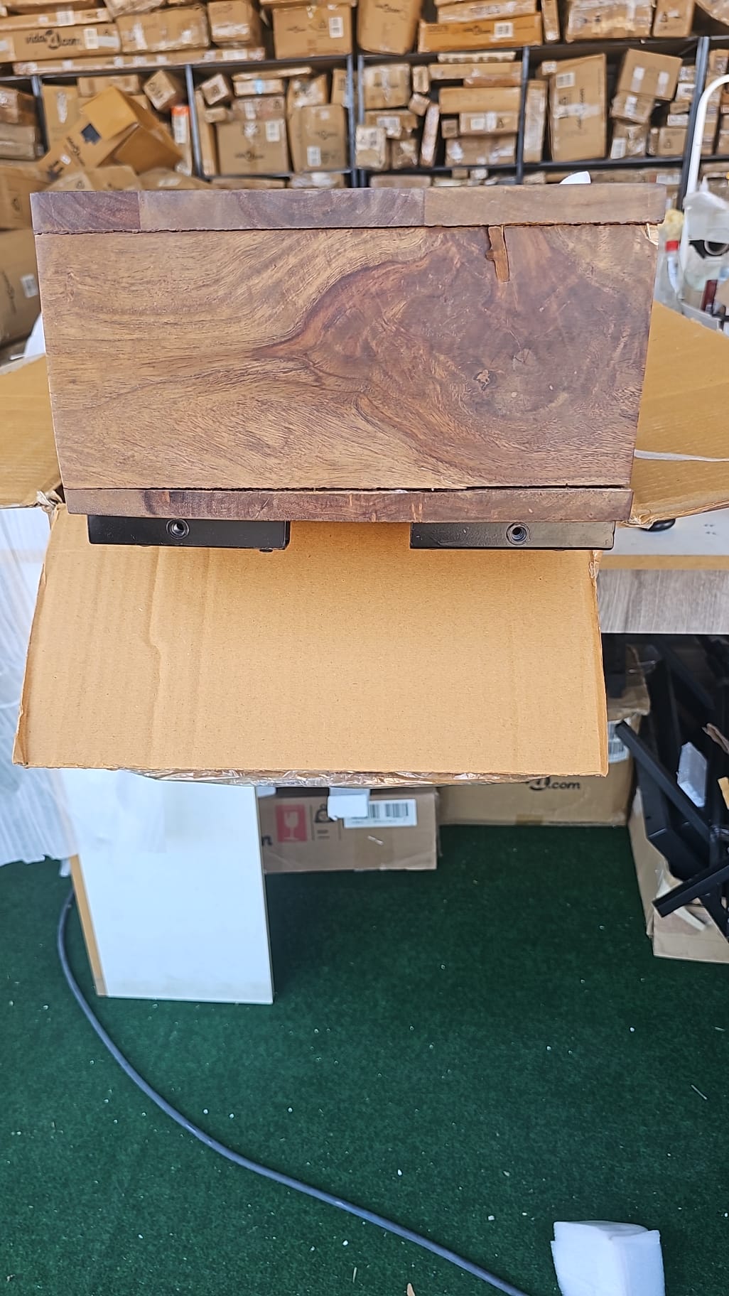 Comodă TV, 160 x 30 x 45 cm, lemn masiv de sheesham