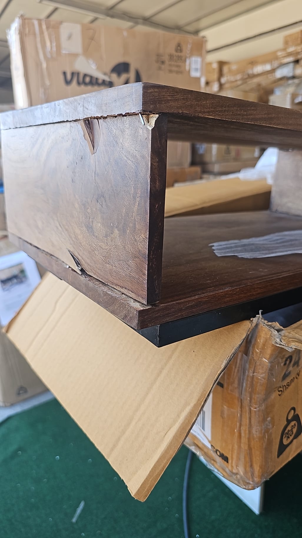 Comodă TV, 160 x 30 x 45 cm, lemn masiv de sheesham