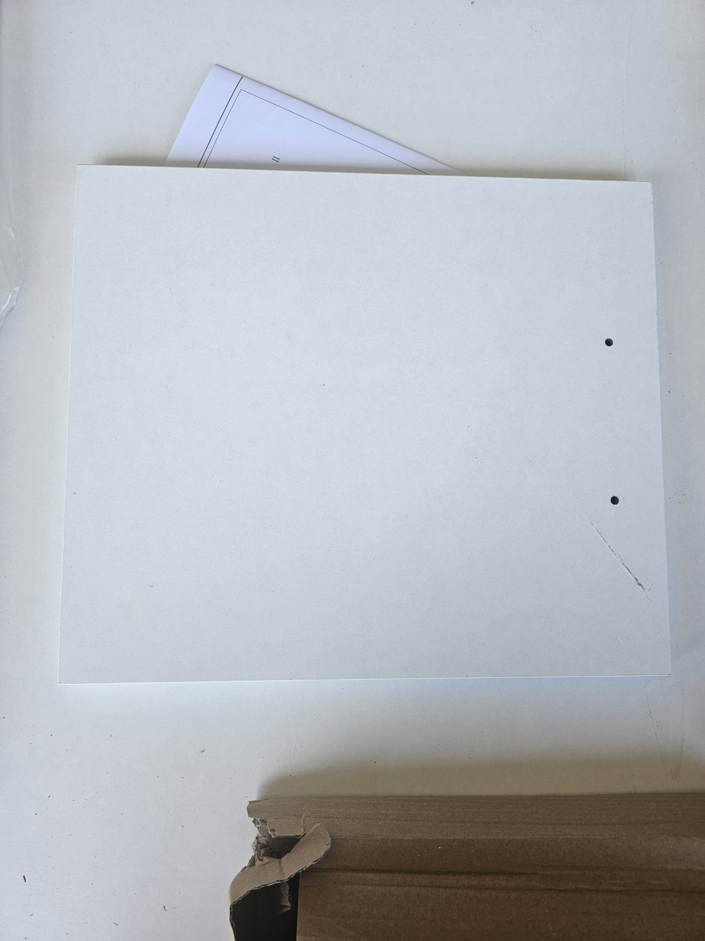 Măsuță de cafea, alb, 90x50x40 cm, lemn prelucrat