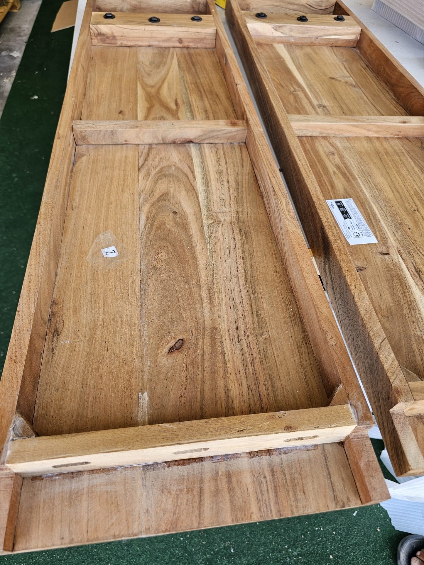 Comoda TV, lemn masiv de acacia