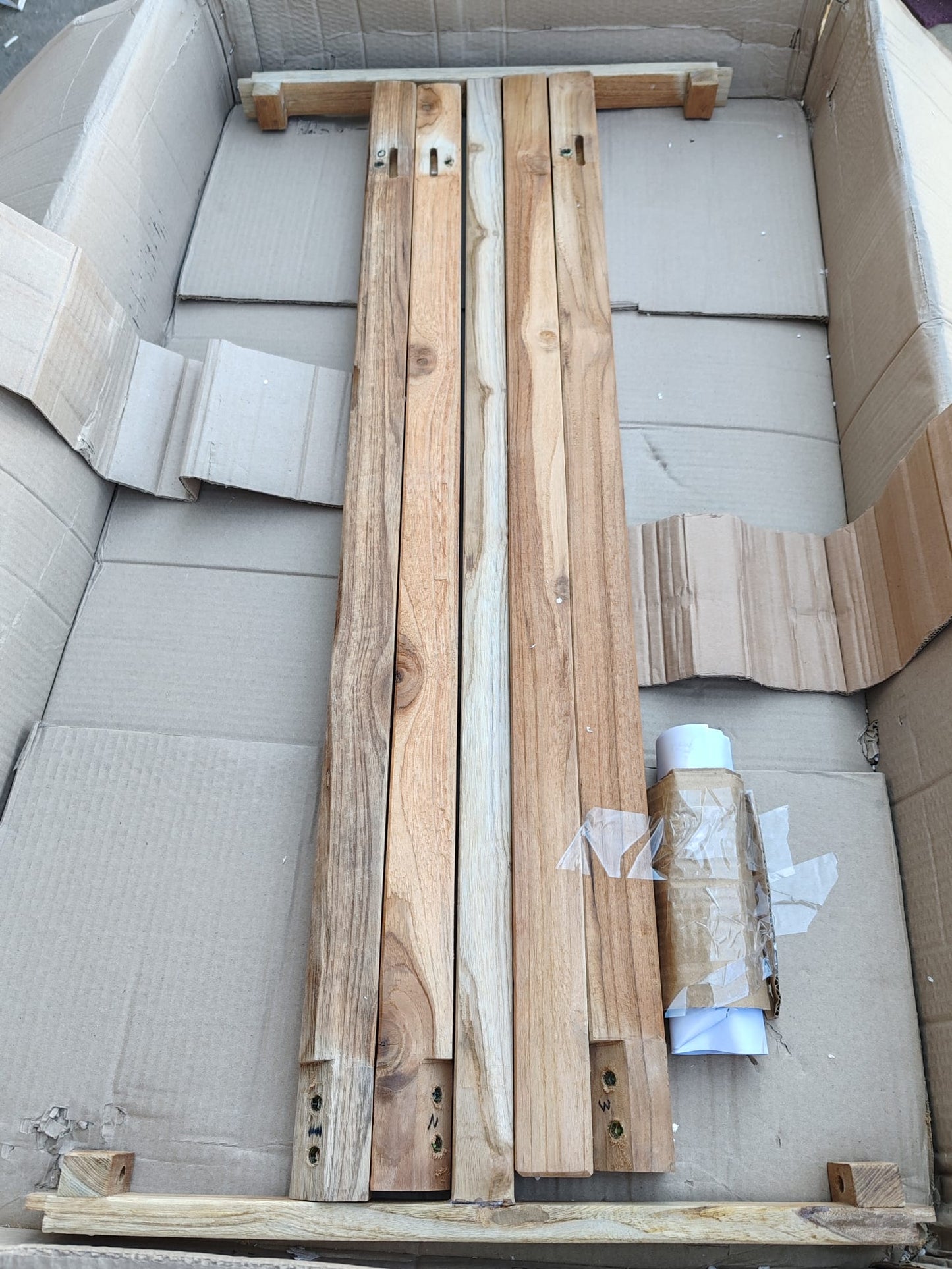 Masă de bar de grădină, 110 x 60 x 105 cm, lemn masiv de tec