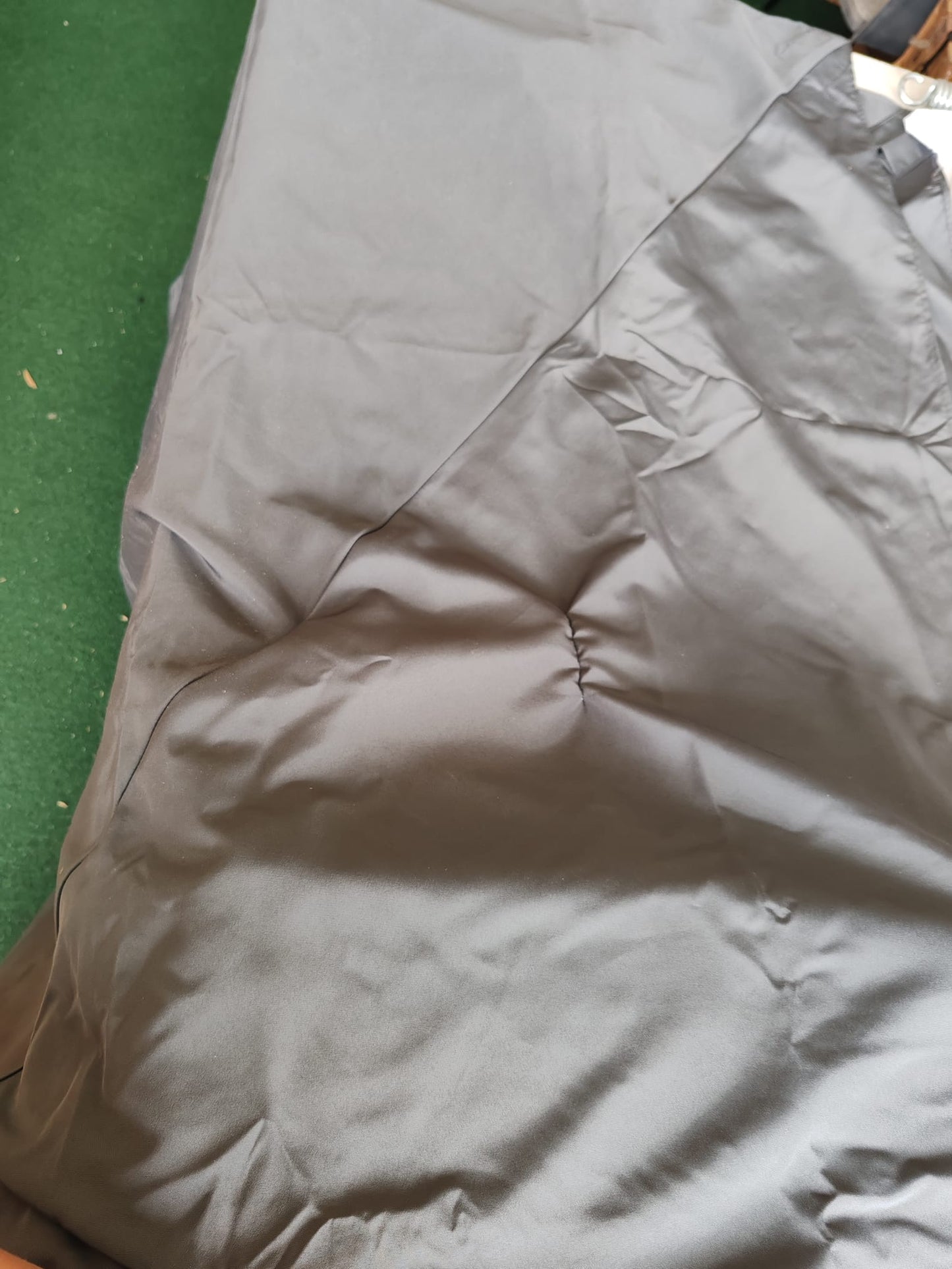 Umbrelă în consolă cu înveliș dublu, antracit, 400x300 cm