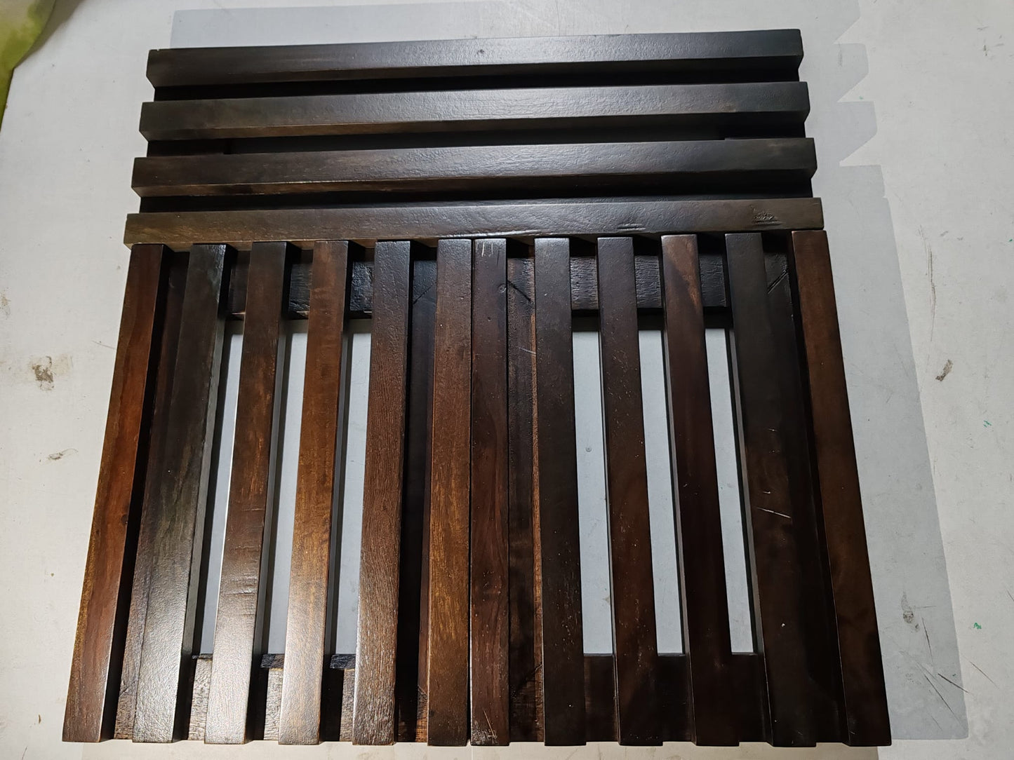 Noptieră, maro, 50x34x60 cm, lemn masiv de mango