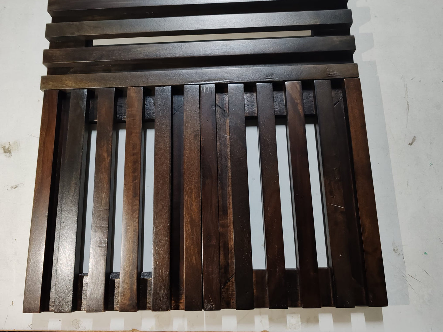 Noptieră, maro, 50x34x60 cm, lemn masiv de mango