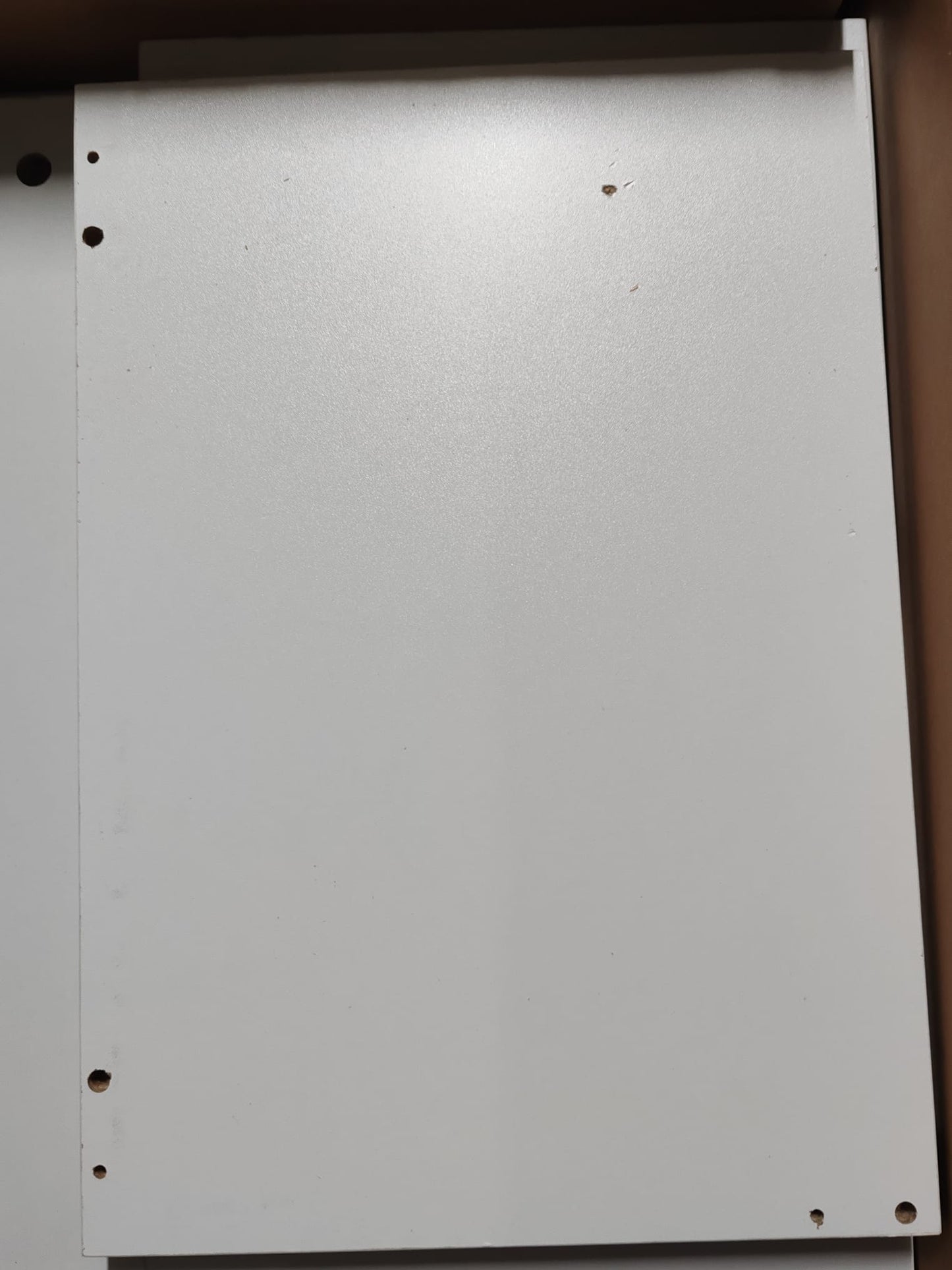 Birou, alb, 90x40x72 cm, lemn prelucrat