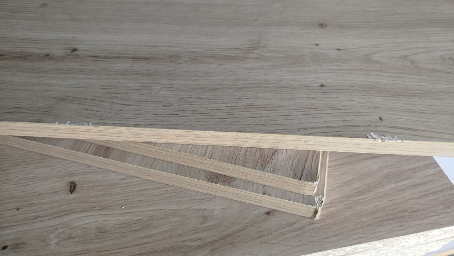 Comodă TV de perete, 2 buc. stejar artizanal, 80x30x41 cm