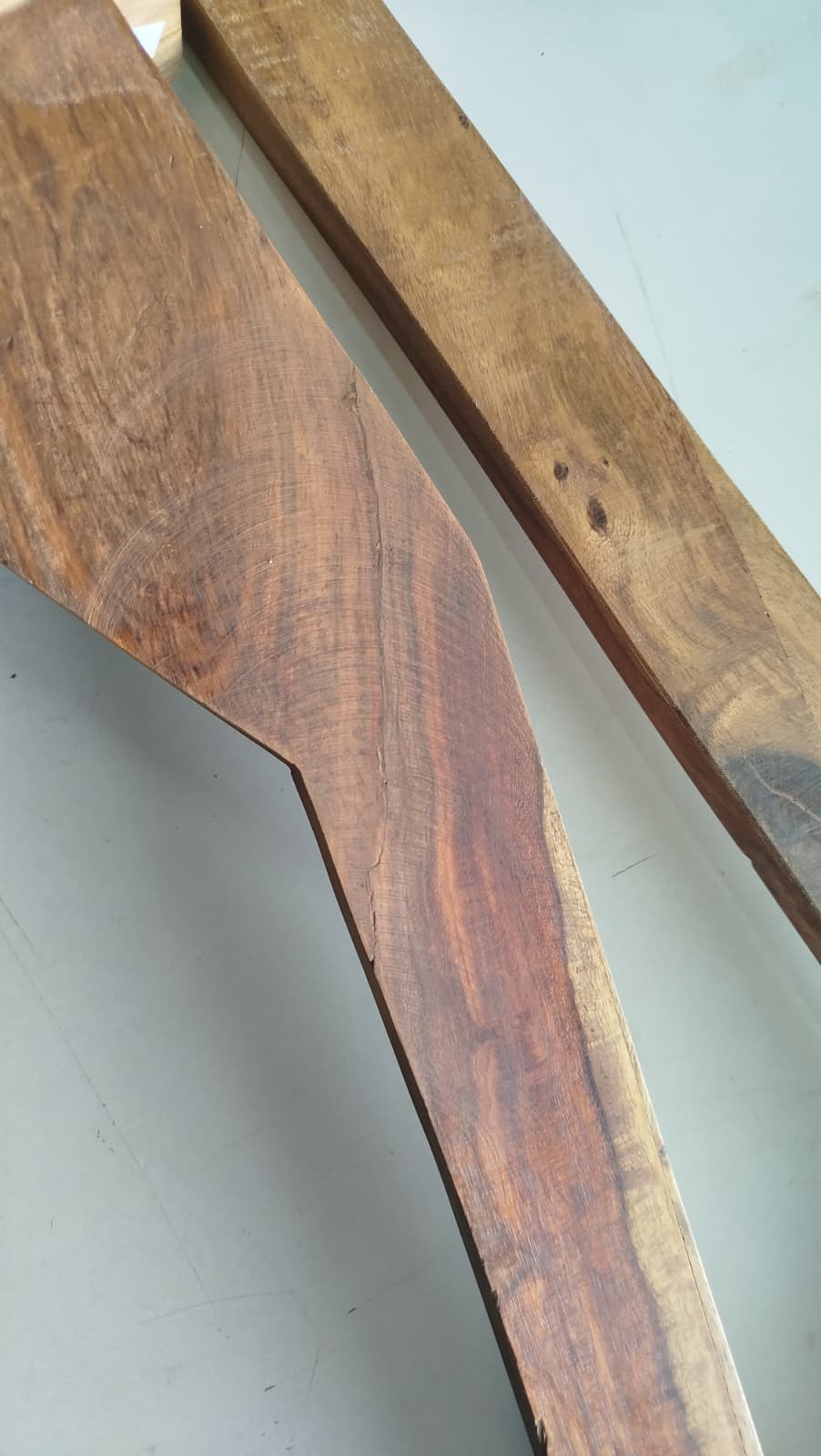 Birou de scris din lemn de palisandru, maro, 115 x 50 x 85 cm
