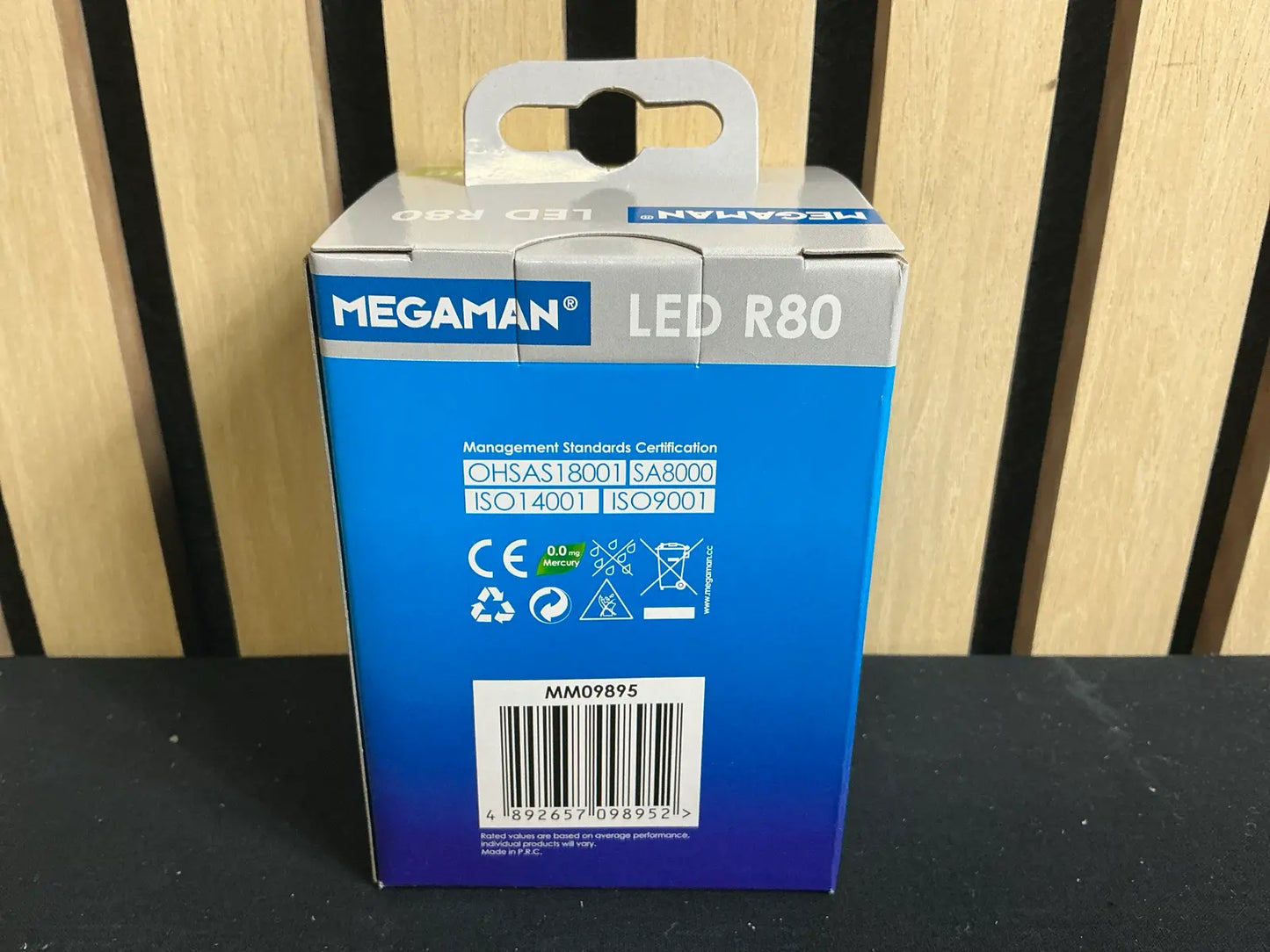 Bec LED MEGAMAN® R80 E27, 9.3W, 810 lumeni, 2800K Warm White – Premium