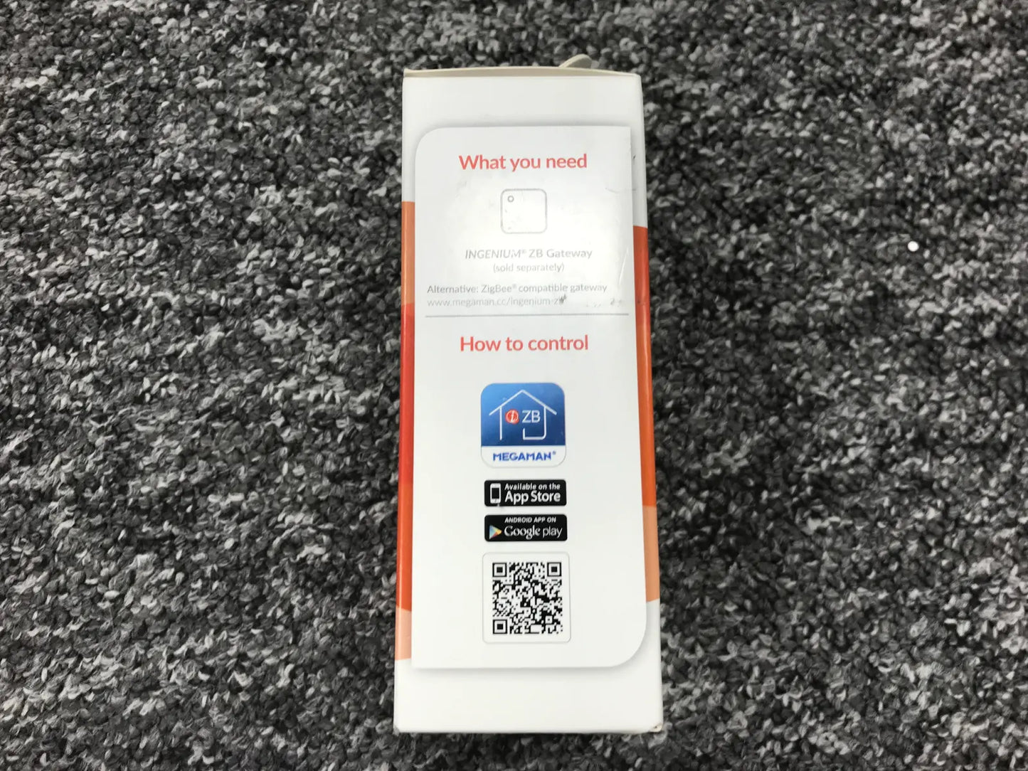 Senzor de Mișcare Inteligent MEGAMAN PIR – ZigBee, Smart Control