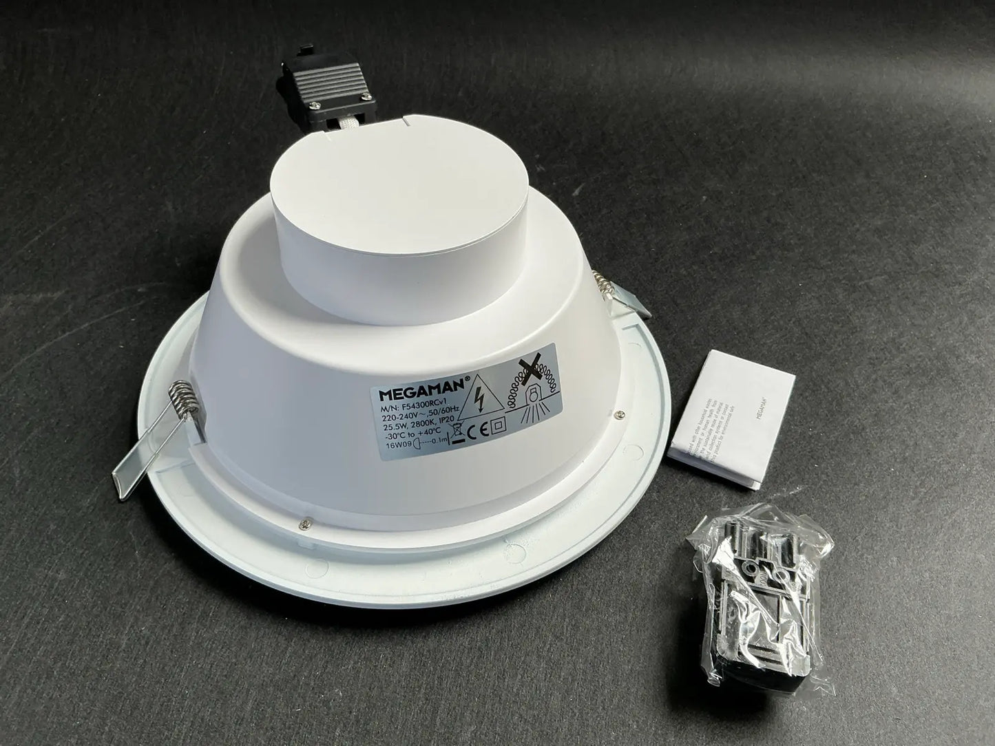 Spot LED Încastrabil MEGAMAN SIENA SR – 25.5W, 2700lm, 2800K, Alb Mat