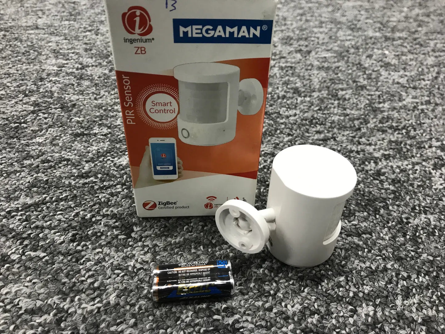 Senzor de Mișcare Inteligent MEGAMAN PIR – ZigBee, Smart Control
