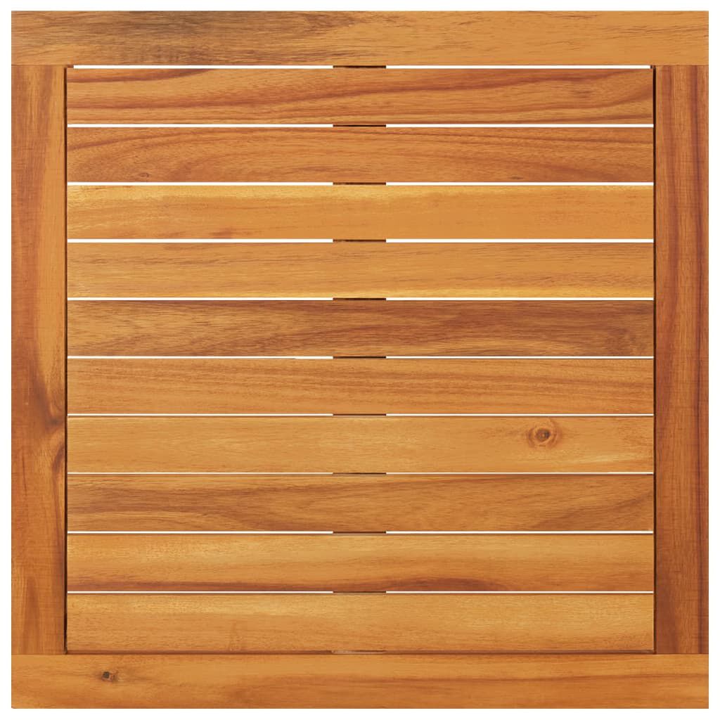 Set mobilier grădină cu perne gri închis, 2 piese, lemn acacia