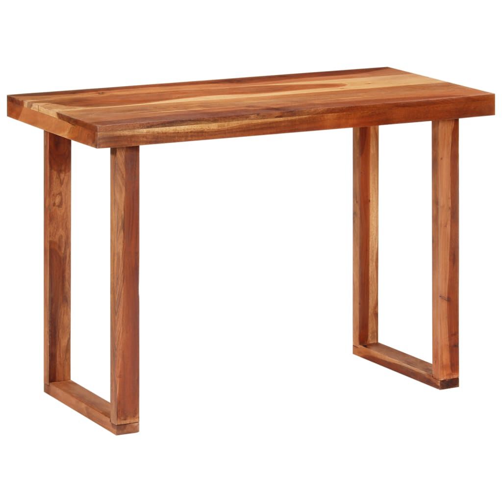 Masă de bucătărie, 110x50x76 cm, lemn masiv de acacia