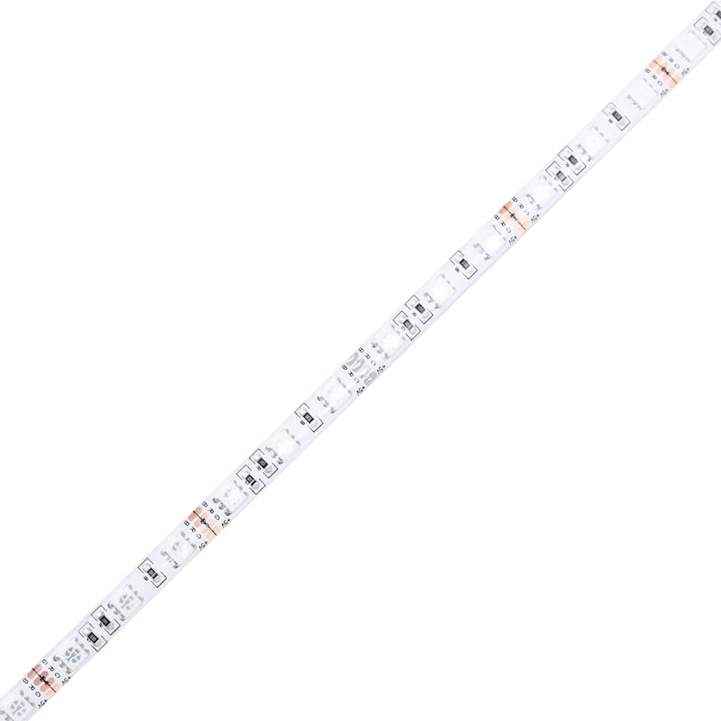 Tăblie de pat cu LED, stejar sonoma, 160x18,5x103,5 cm, lemn