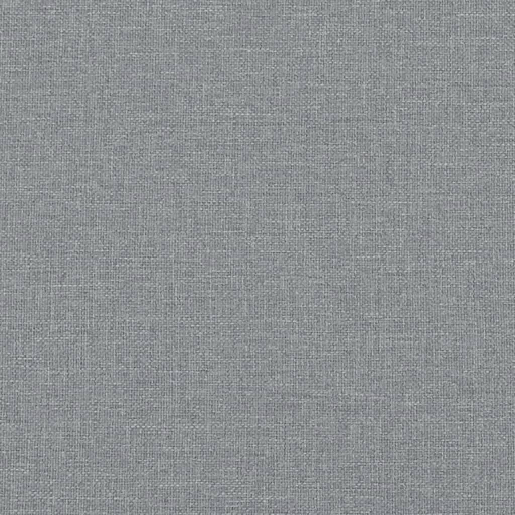 Fotoliu de masaj rabatabil, gri deschis, textil