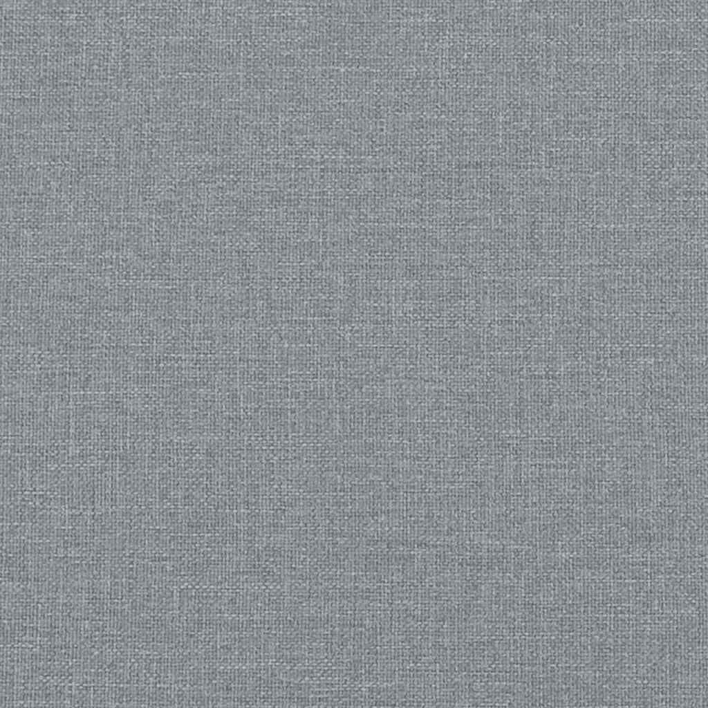 Fotoliu de masaj rabatabil, gri deschis, textil