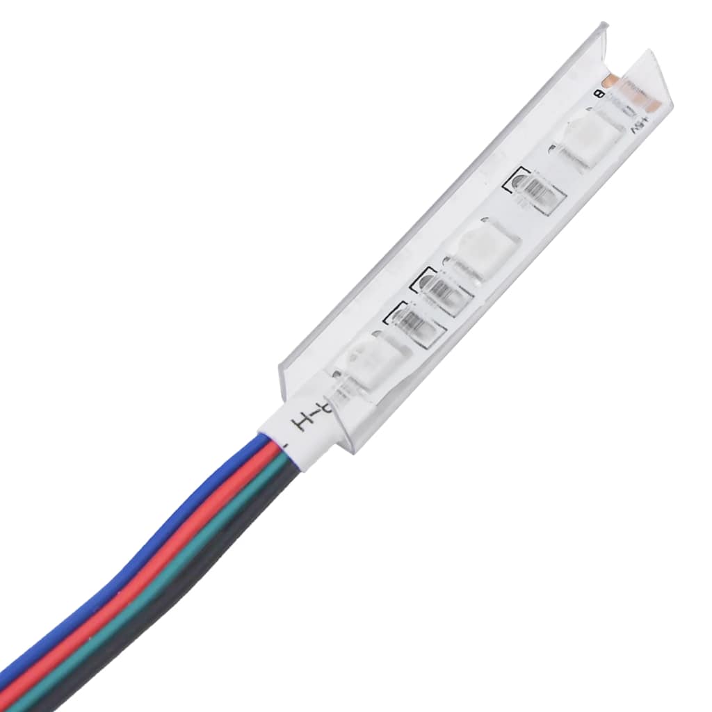 Comodă TV cu lumini LED, gri beton, 140x40x36 cm