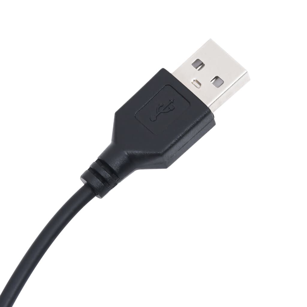 Noptieră cu lumini LED, negru, 35x39x55 cm
