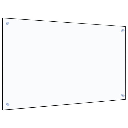 Panou antistropi bucătărie transparent 100x60cm sticlă securiz.