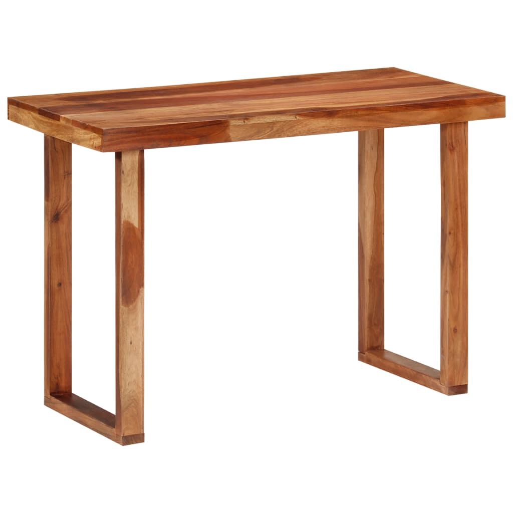 Masă de bucătărie, 110x50x76 cm, lemn masiv de acacia