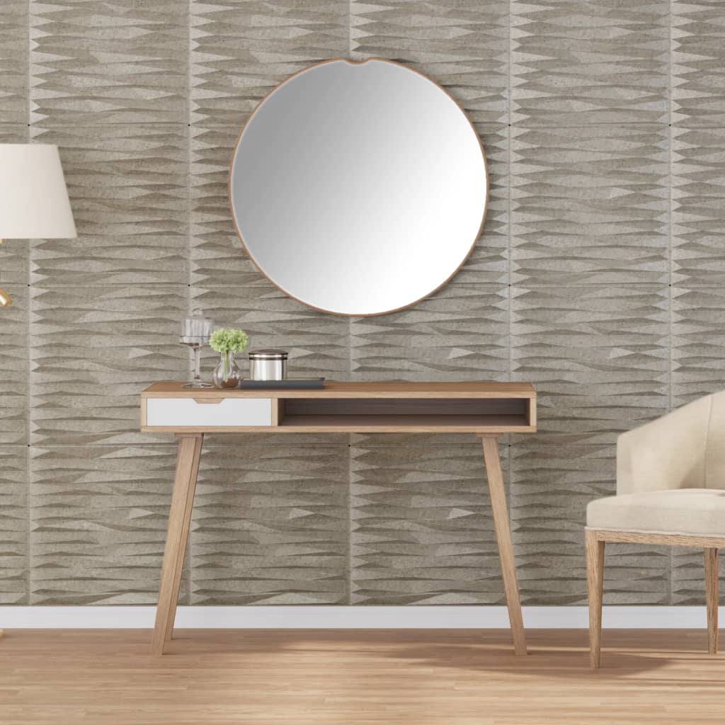 Panouri de perete 12 buc Beton 50x50 cm XPS 3 m² Piatră