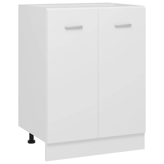 Dulap inferior “Lyon”, alb, 60 x 46 x 81,5 cm, lemn prelucrat