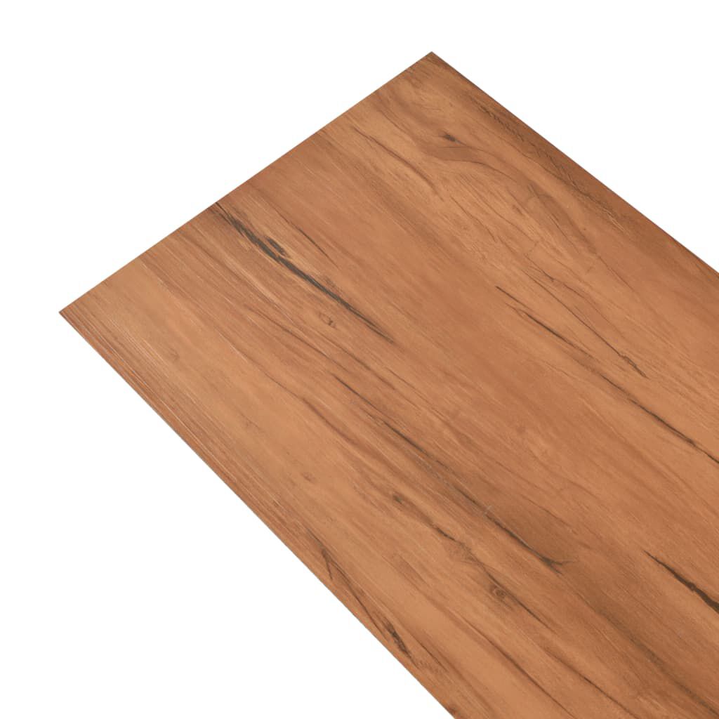 Plăci de pardoseală, ulm natural, 5,26 m², 2 mm, PVC