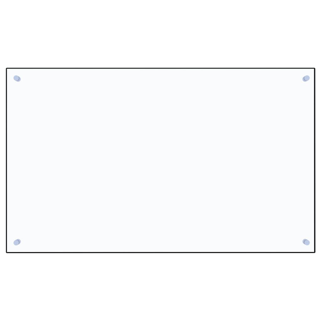 Panou antistropi bucătărie transparent 100x60cm sticlă securiz.