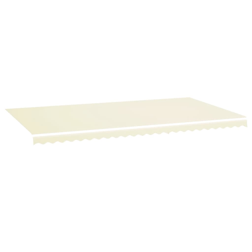 Pânză de rezervă copertină, crem, 6x3,5 m