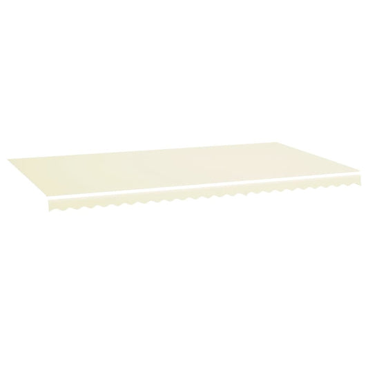 Pânză de rezervă copertină, crem, 6x3,5 m