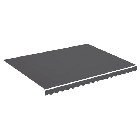 Material de rezervă copertină, antracit, 4,5x3,5 m