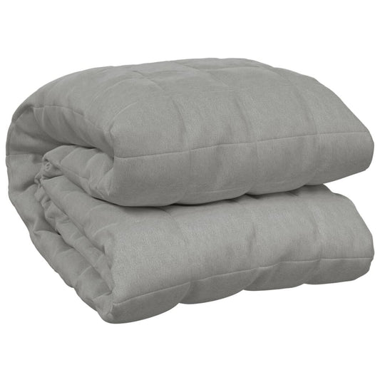 Pătură cu greutăți, gri, 150x200 cm, 11 kg, material textil