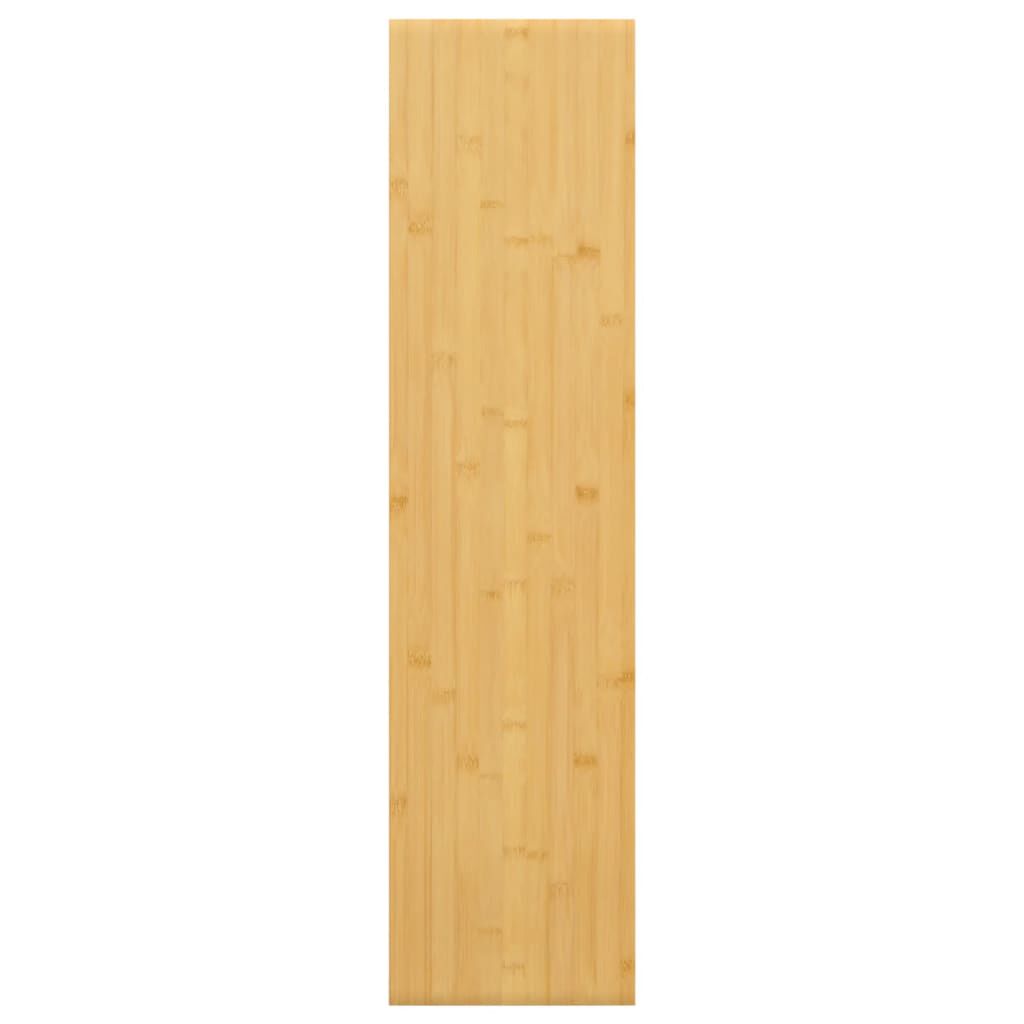 Raft de perete, 80x20x4 cm, bambus