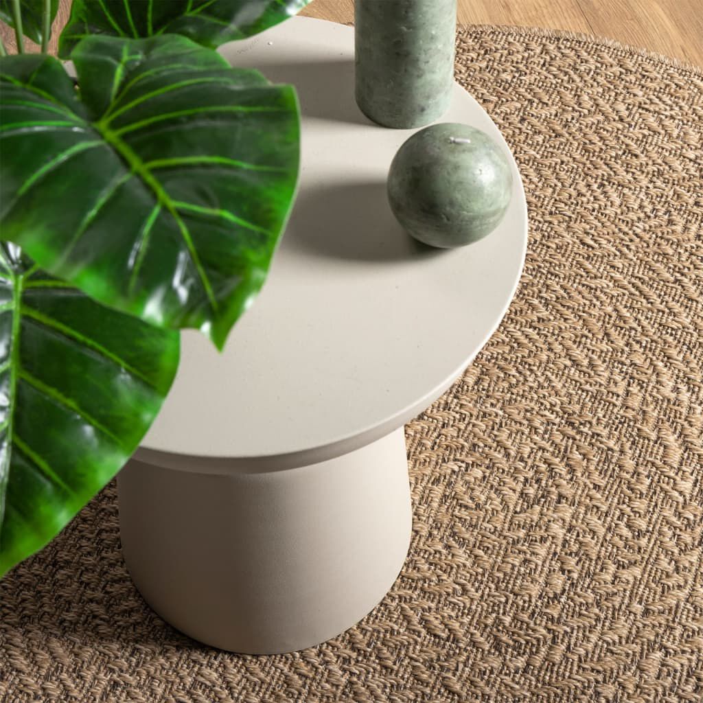 Covor ZIZUR, aspect iută, 120 cm, pentru interior și exterior