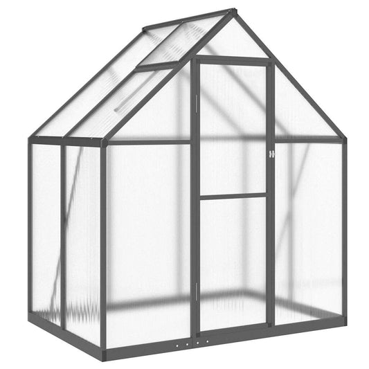 Sere cu cadru de bază, antracit, 169x114x195 cm, aluminiu