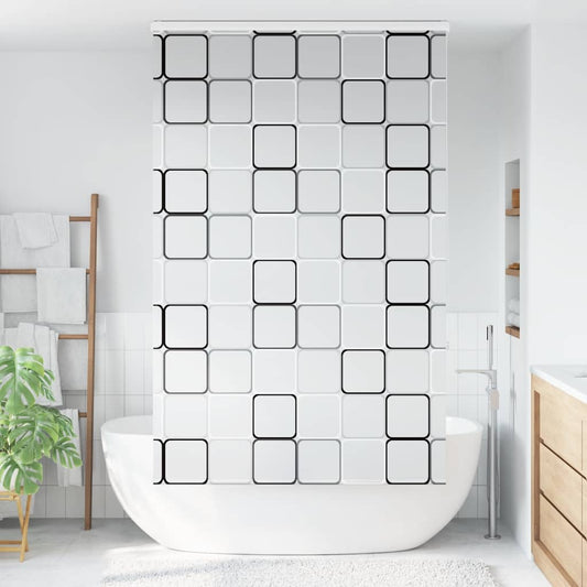 Jaluzea cu role de duș cu casetă 130x240cm lățime material 126cm