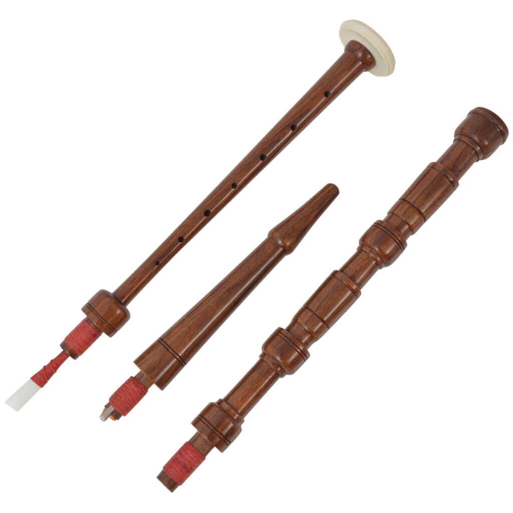 Cimpoi scoțian pentru copii Great Highland tartan, roșu