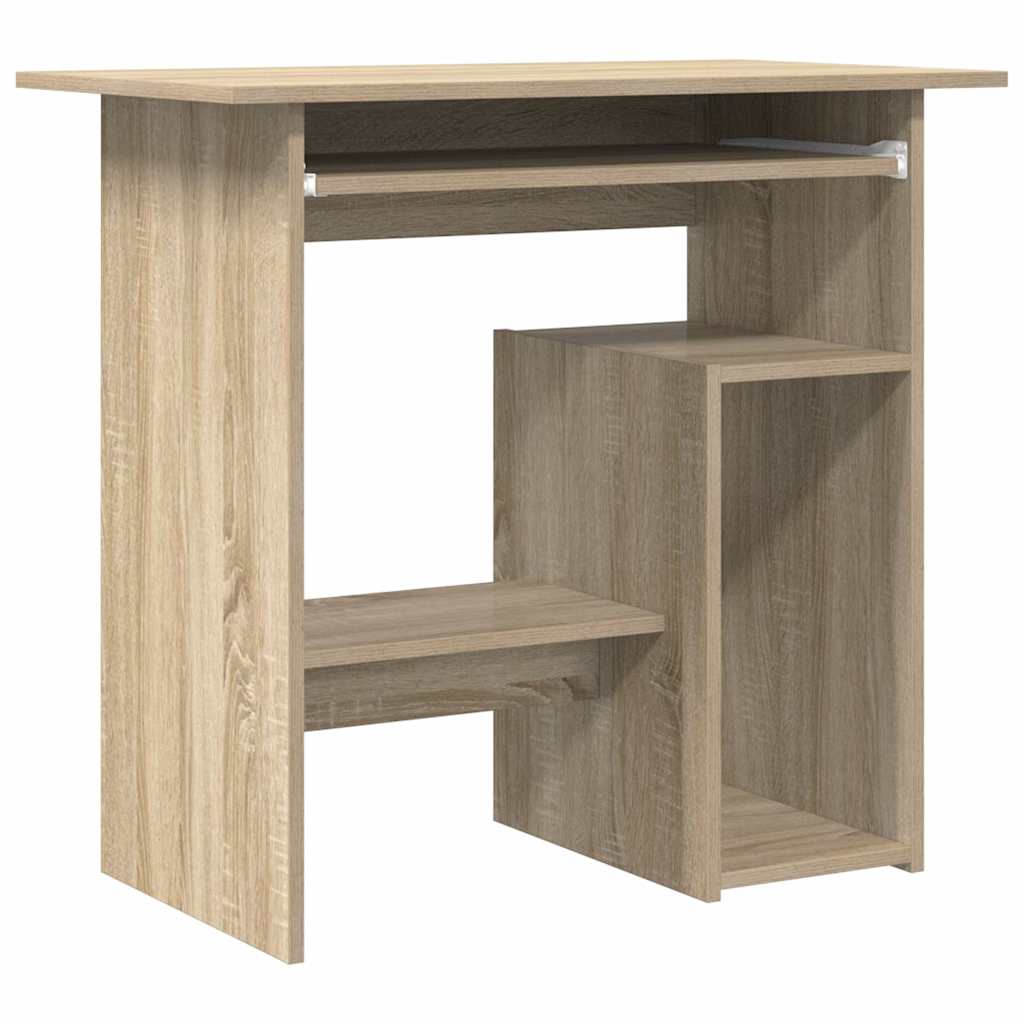 Birou, stejar sonoma, 80x45x74 cm, lemn prelucrat