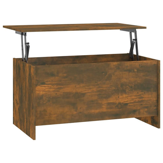 Masă de cafea stejar afumat 101,6 x 55,9 x52,3 cm lemn stratificat