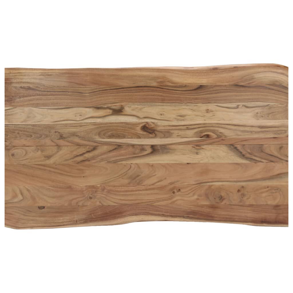 Masă de bucătărie, 140 x 80 x 76 cm, lemn masiv de acacia