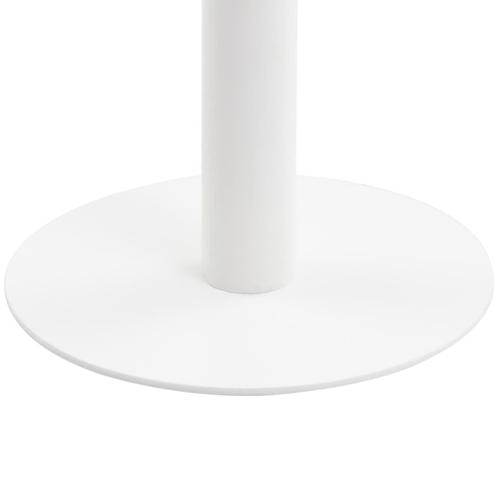 Masă de bistro, maro deschis, 50 cm, MDF