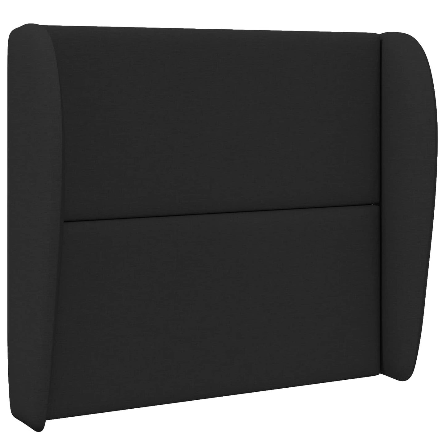 Ureche pentru Tăblie Negru 80 x 23 x 6 cm țesătură