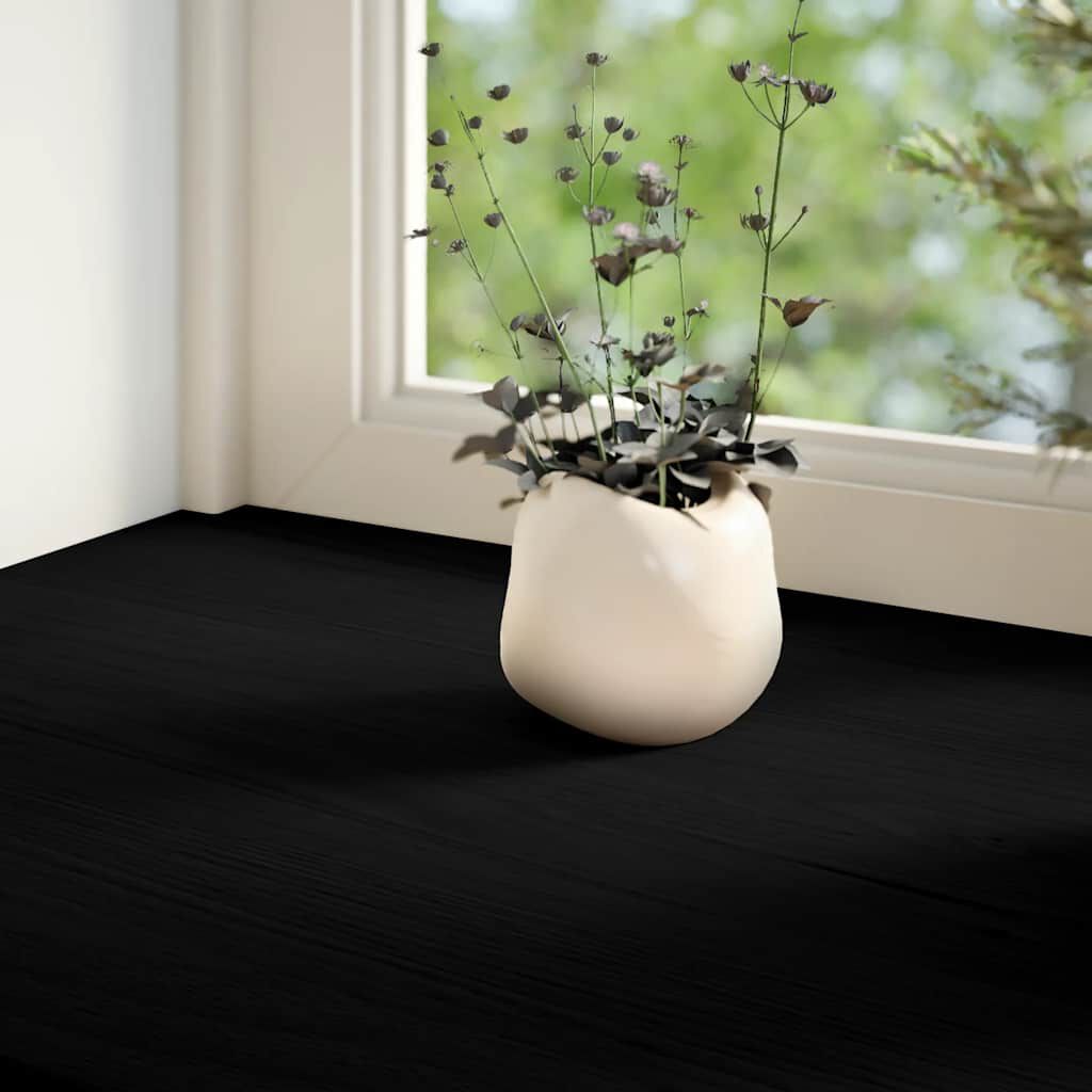 Glafuri 2 buc maro foarte închis 90x25x2 cm lemn masiv de stejar