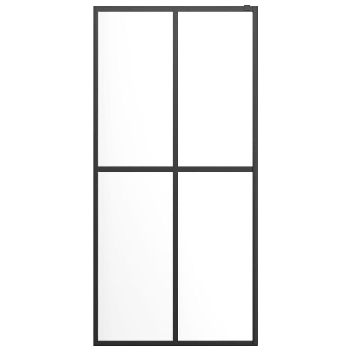 Paravan duș walk-in, 100x195 cm, sticlă securizată transparentă