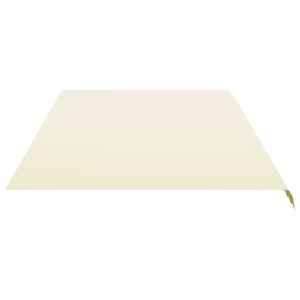 Pânză de rezervă copertină, crem, 6x3,5 m