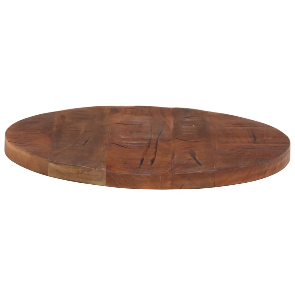 Blat de masă rotund, Ø 70x3,8 cm, lemn masiv acacia