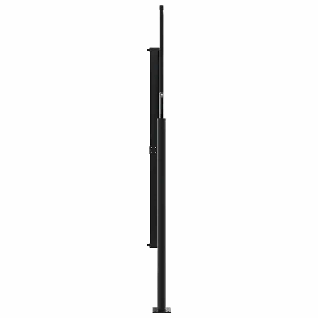 Copertină laterală retractabilă, antracit, 180x600 cm