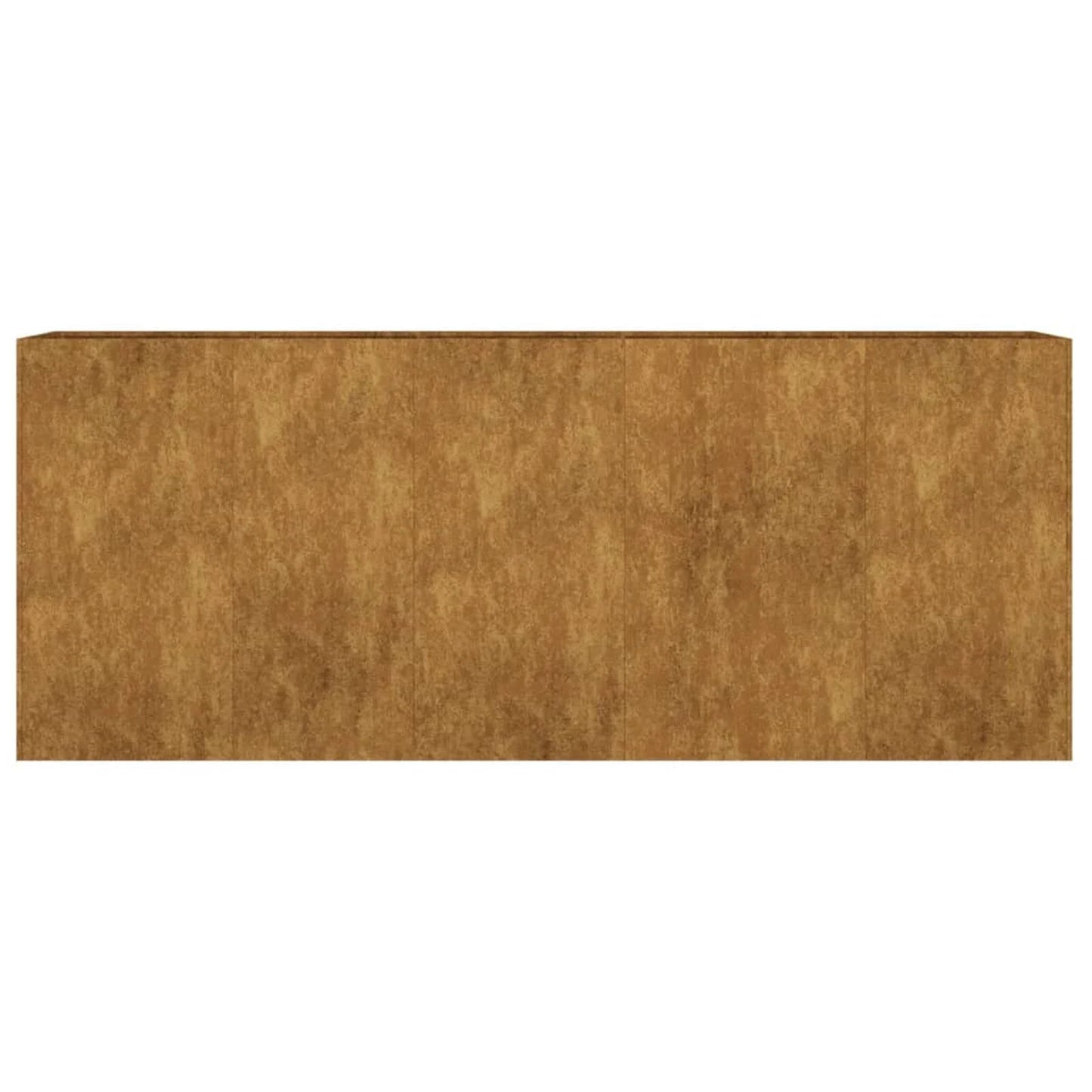 Strat înălțat de grădină, 200x40x80 cm, oțel corten