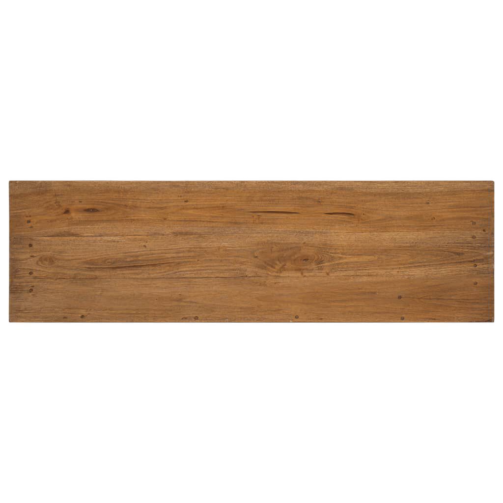 Dulap, 100x30x50 cm, lemn masiv de mahon
